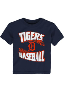 Detroit Tigers Infant Stitches Short Sleeve T-Shirt Navy Blue