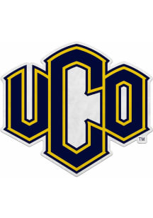 Central Oklahoma Bronchos Logo Shaped Pennant - Navy Blue
