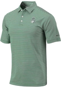 Columbia Michigan State Spartans Mens Green Vault Heat Seal Omni Wick Club Invite Short Sleeve Pol..