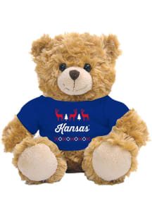 Kansas Jayhawks Jardine  Holiday 10" Holiday Plush - White