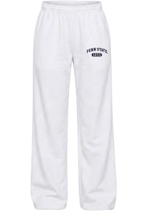 Hype and Vice Penn State Nittany Lions Womens Varsity White Sweatpants