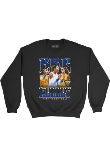 Bre Kelley  Campus Ink Pitt Panthers Youth Black Photograph Crew Long Sleeve Crew Sweatshirt