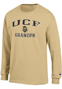 Champion UCF Knights Gold Logo Grandpa Jersey Long Sleeve T Shirt