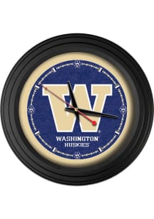Washington Huskies Traditional Wall Clock