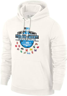 Big Ten Mens Natural 2026 Big Ten Women's Basketball Tournament Skyline Long Sleeve Hoodie
