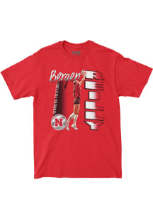Bergen Reilly Nebraska Cornhuskers Youth Red Photograph Tee Fashion Player Tee