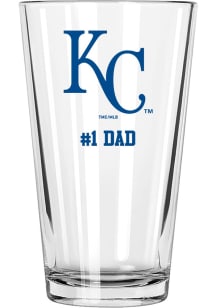 Kansas City Royals Dad 16oz Pint Glass - White