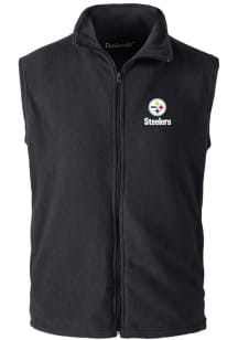Dunbrooke Pittsburgh Steelers Mens Black Houston Sleeveless Jacket