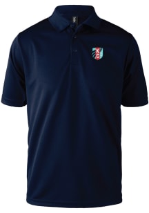 Dunbrooke KC Current Mens Navy Blue TEAM Short Sleeve Polo