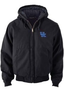 Mens Kentucky Wildcats Dunbrooke Mens Primary Logo Heavyweight Jacket - Black