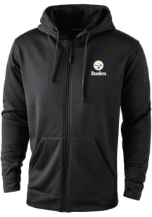 Dunbrooke Pittsburgh Steelers Mens Black TROPHY Long Sleeve Zip