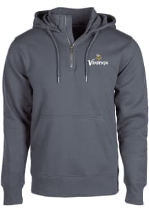 Dunbrooke Minnesota Vikings Mens Grey Defender Hood