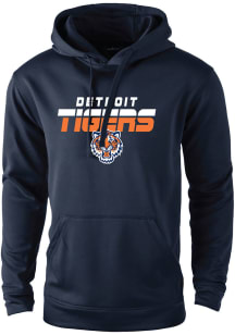 Dunbrooke Detroit Tigers Mens Navy Blue Champion Hood