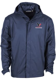 Dunbrooke Houston Texans Mens Navy Blue Tropic Light Weight Jacket