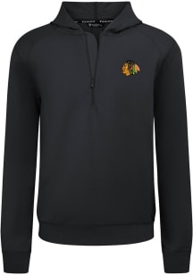 Levelwear Chicago Blackhawks Mens Black Technic 3D Embroidered Patch Medium Weight Jacket