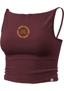 Champion Minnesota Golden Gophers Womens Maroon High Neck Tank Top