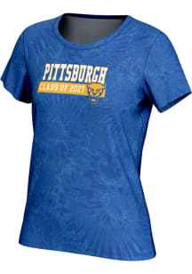 ProSphere Pitt Panthers Womens Blue CLASS of 2027 Short Sleeve T-Shirt