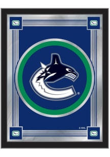 Vancouver Canucks Logo Hanging Back Bar Mirror