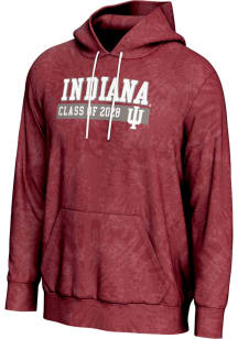 ProSphere Indiana Hoosiers Mens Crimson Class of 2028 Long Sleeve Hoodie