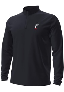 Under Armour Cincinnati Bearcats Mens Black Motion Long Sleeve Qtr Zip Pullover