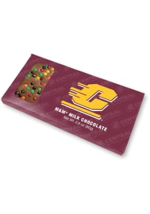 Central Michigan Chippewas Window Milk Chocolate w/ M&M's Candy