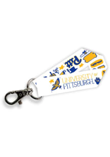 Pitt Panthers Jumbo Team Logo Keychain - Blue