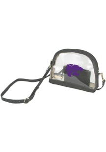 K-State Wildcats Half moon Womens Clear Tote