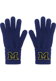 Michigan Wolverines Posh Knit Womens Gloves