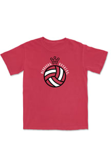 Bergen Reilly Nebraska Cornhuskers Youth Red NIL Crown Player Tee