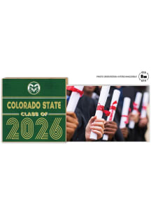 Colorado State Rams Class of 2026 Floating Picture Frame - Green