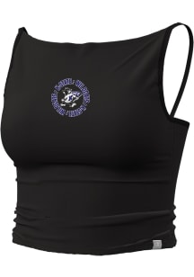 Champion K-State Wildcats Womens Black High Neck Tank Top
