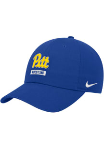 Nike Pitt Panthers Wrestling Club Cap Adjustable Hat - Blue