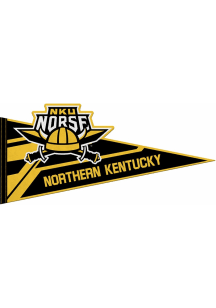 Northern Kentucky Norse Extended Logo Pennant - Gold