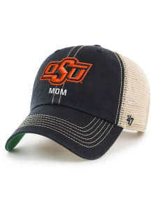47 Oklahoma State Cowboys Mom Trawler Adjustable Hat - Black