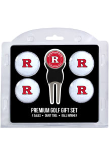 Rutgers Scarlet Knights Divot Tool 4 Pack Golf Gift Set