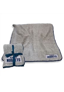 Denver Nuggets Frosty Sherpa Fleece Blanket - Navy Blue