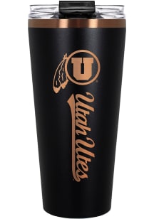 Utah Utes 32oz Big Slim Stainless Steel Tumbler - Black