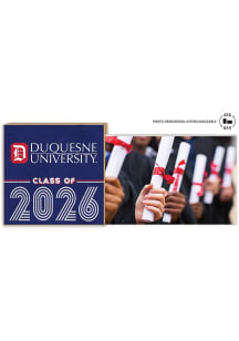 Duquesne Dukes Class of 2026 Floating Picture Frame - Navy Blue