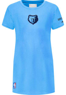 Pro Standard Memphis Grizzlies Toddler Girls Light Blue Classic Essentials Short Sleeve Dress