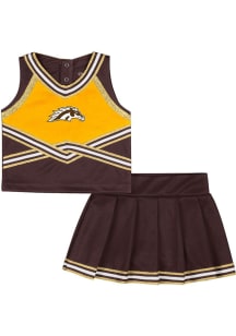 Colosseum Western Michigan Broncos Toddler Girls Brown Lollipop Park Sets Cheer