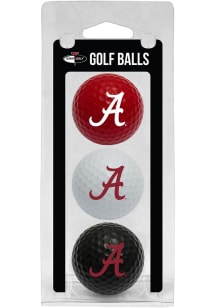 Alabama Crimson Tide 3 Pack Golf Balls