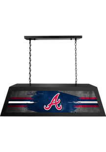 Atlanta Braves Long Black Billiard Lamp
