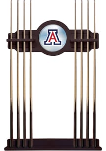 Arizona Wildcats Solid Wood Cue Rack Pool Table Accessories