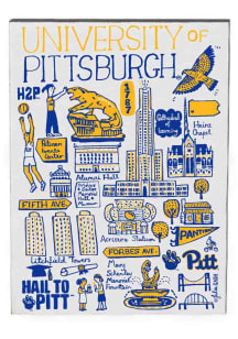 Pitt Panthers Jumbo Team Logo Magnet