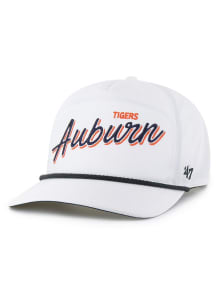 47 Auburn Tigers BRRR Fairway Hitch Adjustable Hat - White