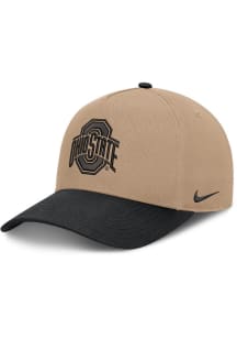 Nike Ohio State Buckeyes Rise Structured A Frame Adjustable Hat - Brown