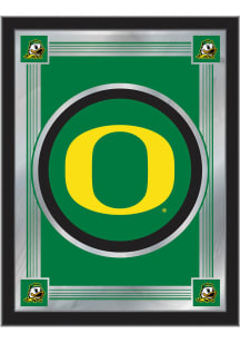 Oregon Ducks Logo Hanging Back Bar Mirror