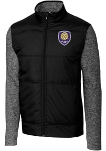 Cutter and Buck Orlando City SC Mens Black Stealth Light Weight Jacket