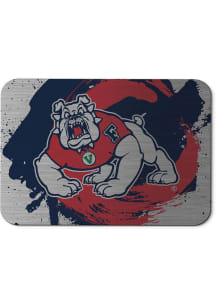 Fresno State Bulldogs Paint Splash Mousepad