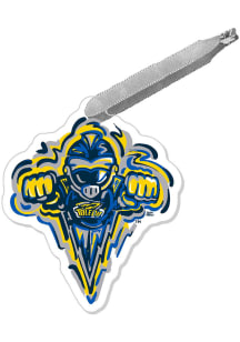 Toledo Rockets Justin Patten Mascot Ornament - Navy Blue